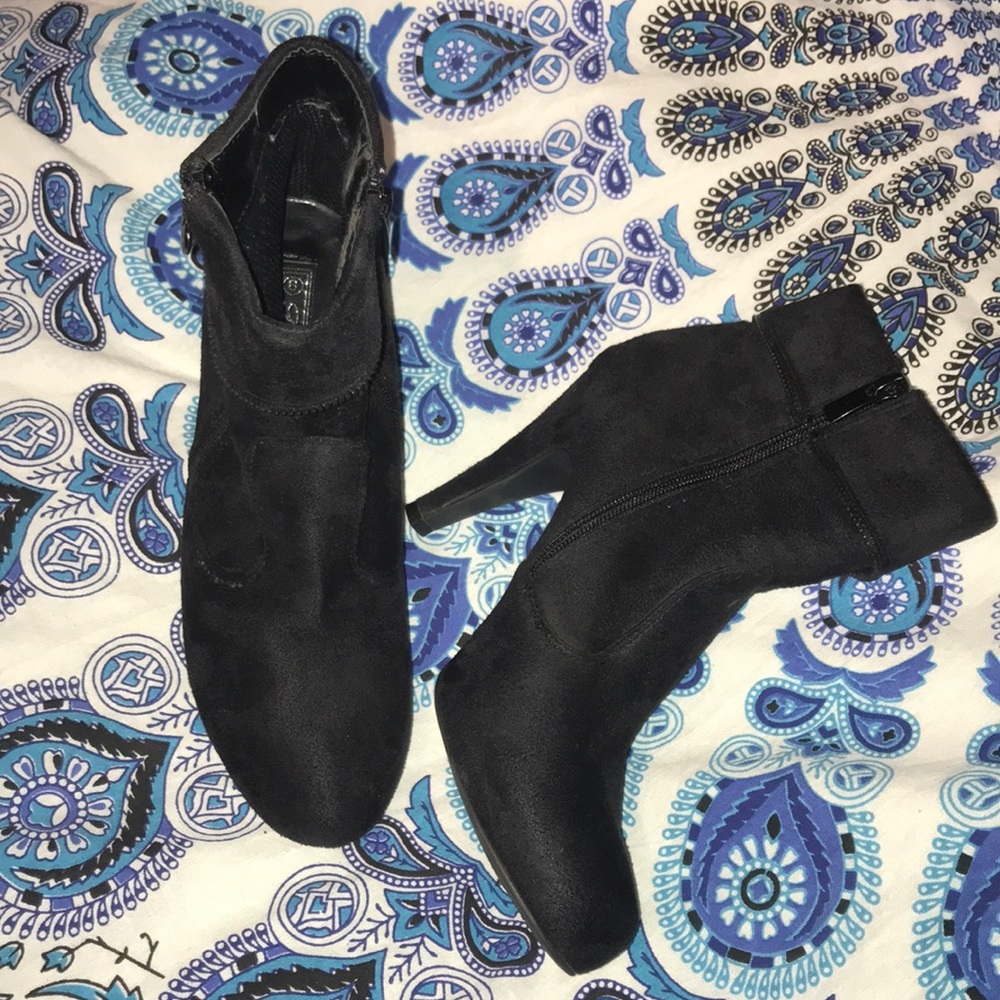 Cute high heel booties